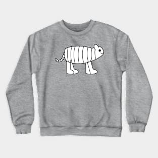 Cute Kawaii White Tiger Crewneck Sweatshirt